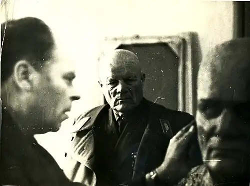 Маршал СССР Голиков Ф. И. и Козырев А. И.