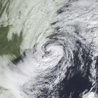 Ураган Гордон на пике интенсивности возле берегов Северной Каролины