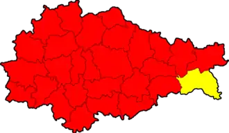 Горшеченский район на карте