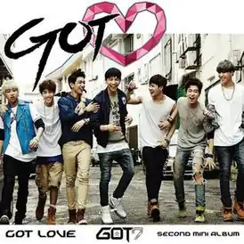 Обложка альбома GOT7 «Got Love» (2014)