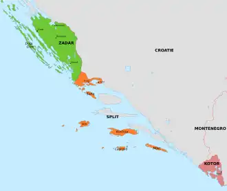 Губернаторство Далмация в 1941—1943 годах