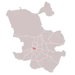 На карте города