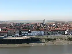 Вид на город с моря