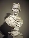 Бюст принцессы Луизы. 1823. Гипсовый слепок