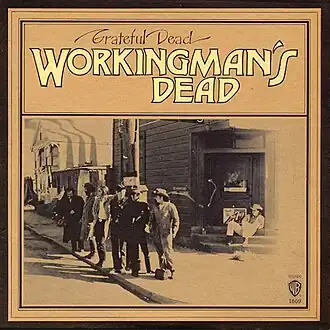 Обложка альбома Grateful Dead «Workingman’s Dead» (1970)