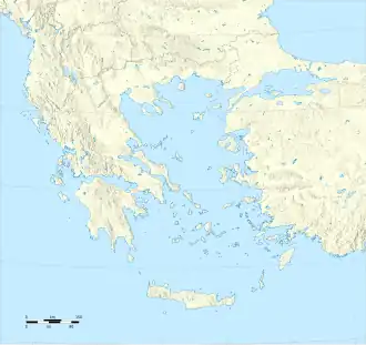 Теос на карте