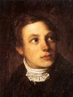 Г. Г. Чернецов. Портрет Н. Г. Чернецова. Около 1826Дерево, масло. 41,5 × 33 смРусский музей, Санкт-Петербург