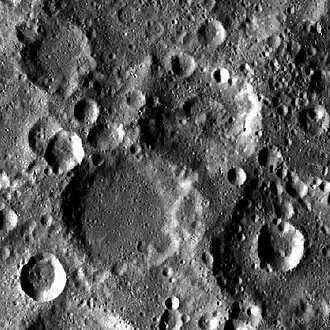 Снимок зонда Lunar Reconnaissance Orbiter.