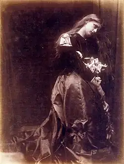 Джулия Маргарет Камерон. Гретхен. 1870.