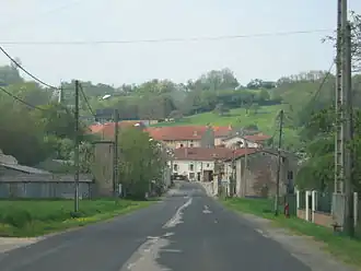 При въезде в Гриппор.