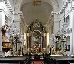 Интерьер церкви