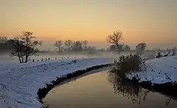 Среднее течение реки в декабре 2010 года