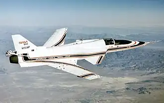 Grumman X-29 в полёте