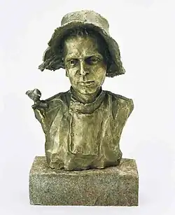 Автор бюста — Dorota Dziekiewicz — Pilich.