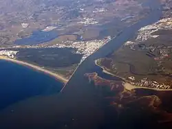 В устье реки Гвардиана.