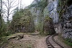 Гуамское ущелье, восточные ворота