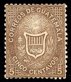 5 сентаво (Sc #2), негашёная