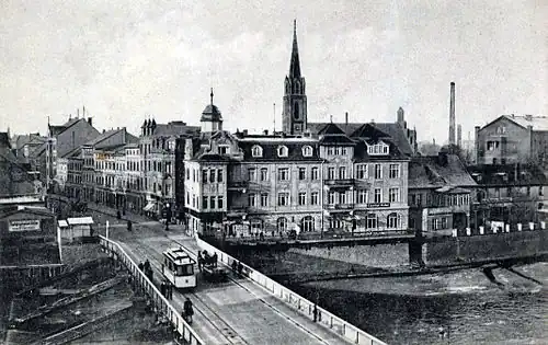 Франкфуртер Штрассе в 1920