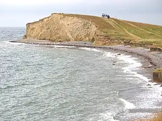 Dovns Klint — южная оконечность острова