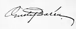 Изображение автографа