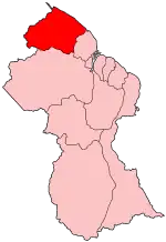 Барима-Уайни на карте