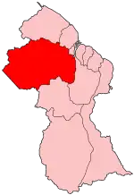 Куюни-Мазаруни на карте