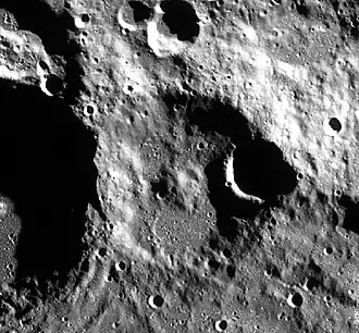 Снимок зонда Lunar Rec.