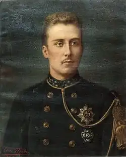 Портрет принца Бодуэна Бельгийского