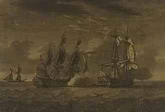 HMS Pearl против L'Esperance, 30 сентября 1780