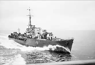 HMS Petard, 1943 год