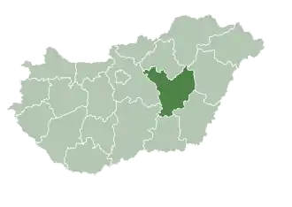 Яс-Надькун-Сольнок на карте