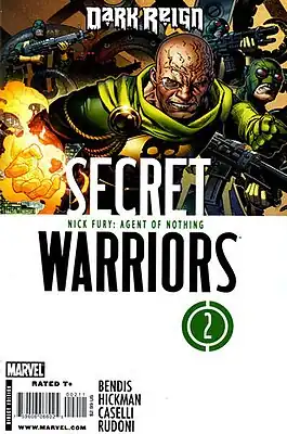 Глава «Гидры» Барон Штрукер и агенты организации на обложке Secret Warriors #2 (март 2009)Художники Джим Чеунг и Джастин Понсор