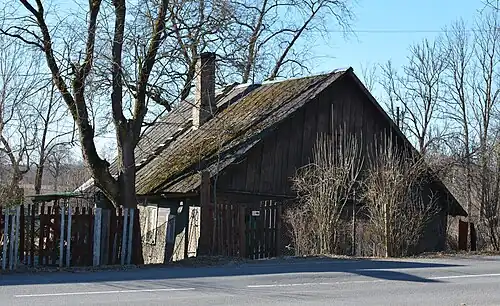 Деревянный дом для работников