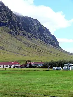 Ферма в Исландии возле Йёкюльсаурлоуна