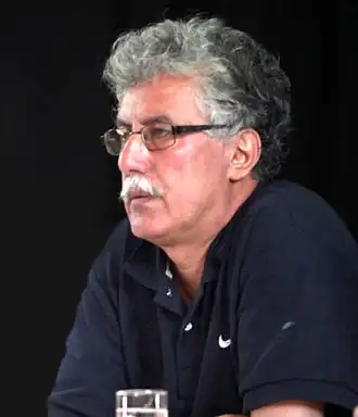 На партийной конференции в Джеммале (справа)