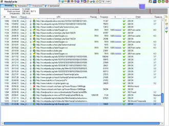 Скриншот программы HandyCache
