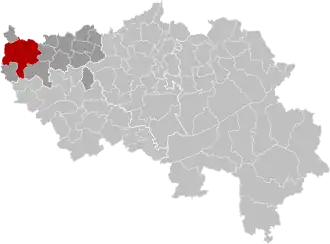 Расположение муниципалитета на карте провинции