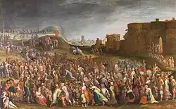 Христос на пути на Голгофу. Между 1595 и 1630. Холст, масло