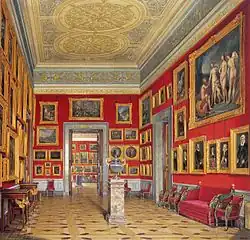 Зал немецкой живописи, 1860 г.