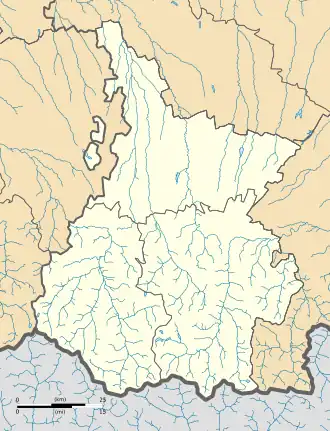 Сарранколен на карте