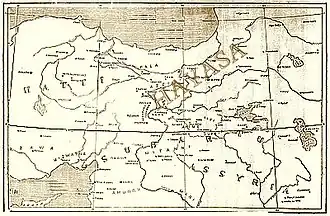 Расположение Хайасы