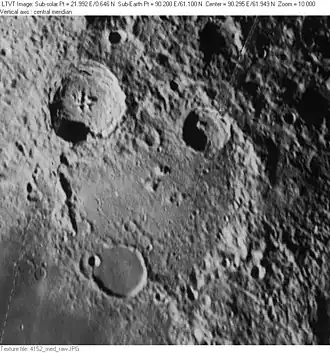 Снимок зонда Lunar Orbiter - IV.