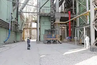 Предприятие «ХайдельбергЦемент Рус» в Новогуровском