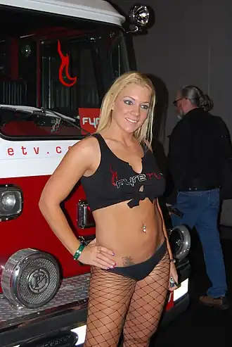 Мэйн на AVN Expo, 2008 год