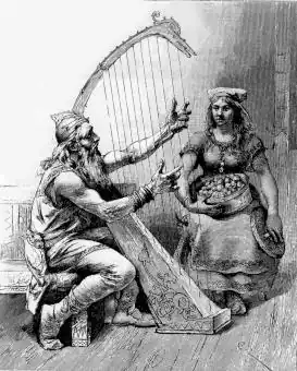 «Хеймдаль в образе Рига», Карл Ларссон