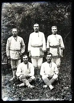 Мужской хор сету на празднике песни 1896 года