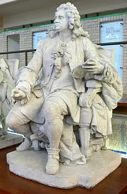 Композитор Георг Фридрих Гендель (1874), гипс, Музей изящяных искусств Рубе