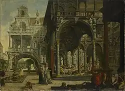 Аллегория любви и молодости. 1602. Холст, масло. Рейксмюсеум, Амстердам