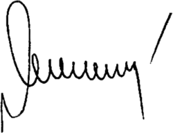 Изображение автографа