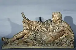 Терракотовая модель надгробия Генриха II де Бурбон-Конде из коллекции Лувра